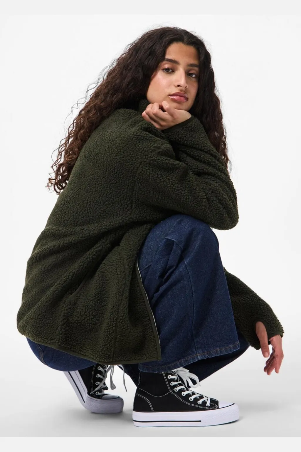 Pcsadia Ls Teddy Jacket