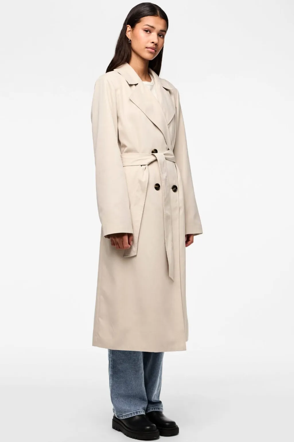Pcscarlett Ls Trenchcoat