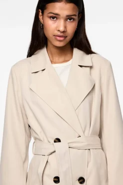Pcscarlett Ls Trenchcoat