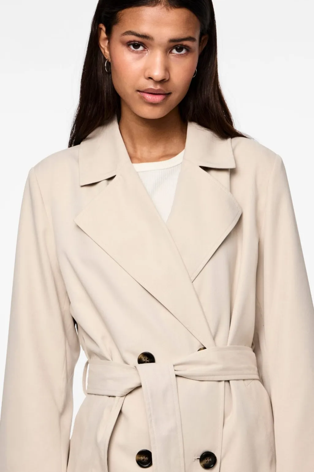 Pcscarlett Ls Trenchcoat