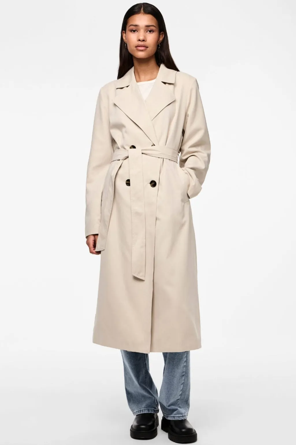 Pcscarlett Ls Trenchcoat