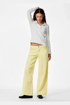 Pcselma Lw Wide Colored Jeans
