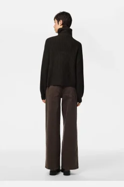 Pcsilly Ls Half Zip Knit