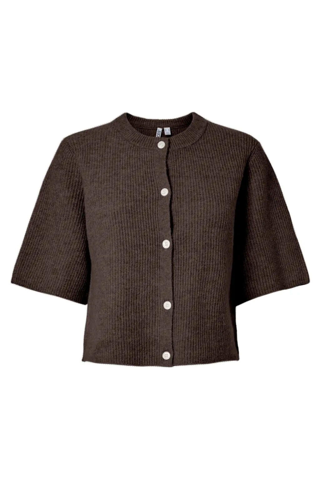 Pcsilly Ss O-Neck Knit Cardigan