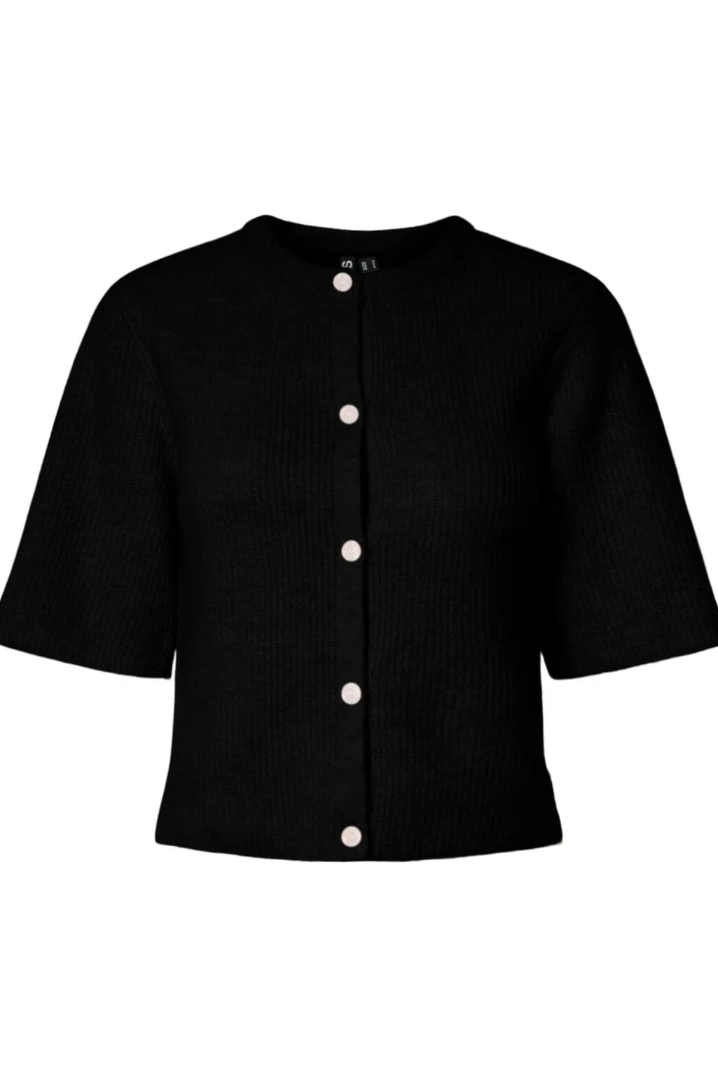 Pcsilly Ss O-Neck Knit Cardigan