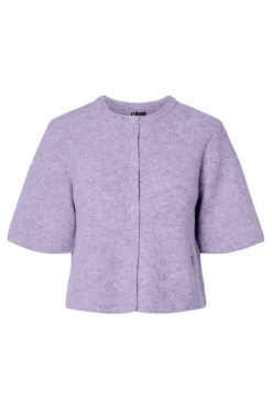 Pcsilly Ss O-Neck Knit Cardigan