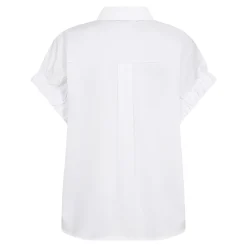 Poppycc Elastic Cuff Ss Shirt 500053