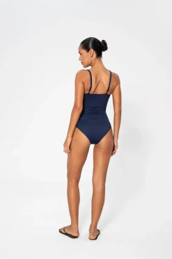 Potenza Solid Swimsuit Recycled Swimsuit Pews2136