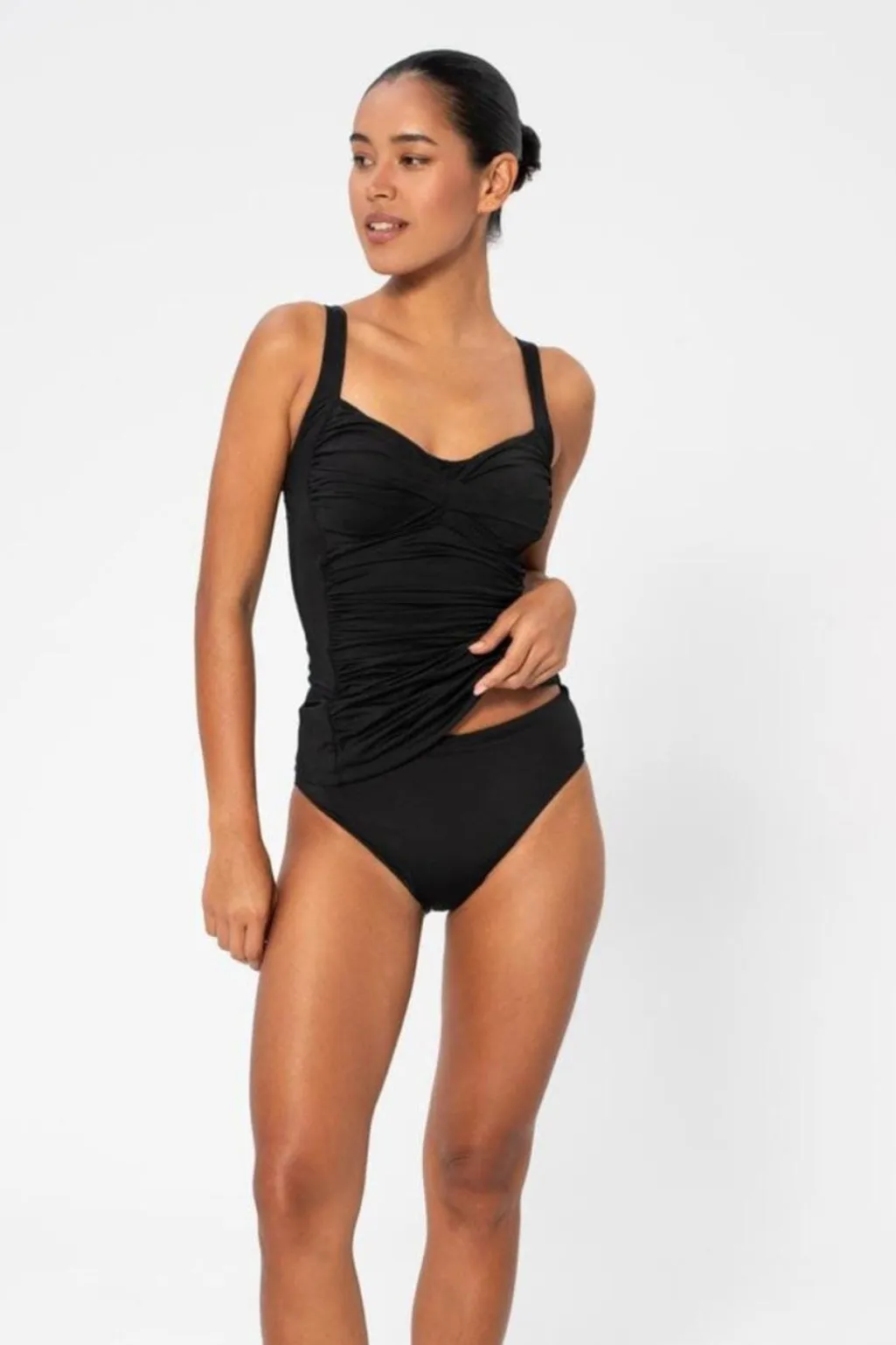 Ravenna Solid Tankini Bikini Top Pews2140