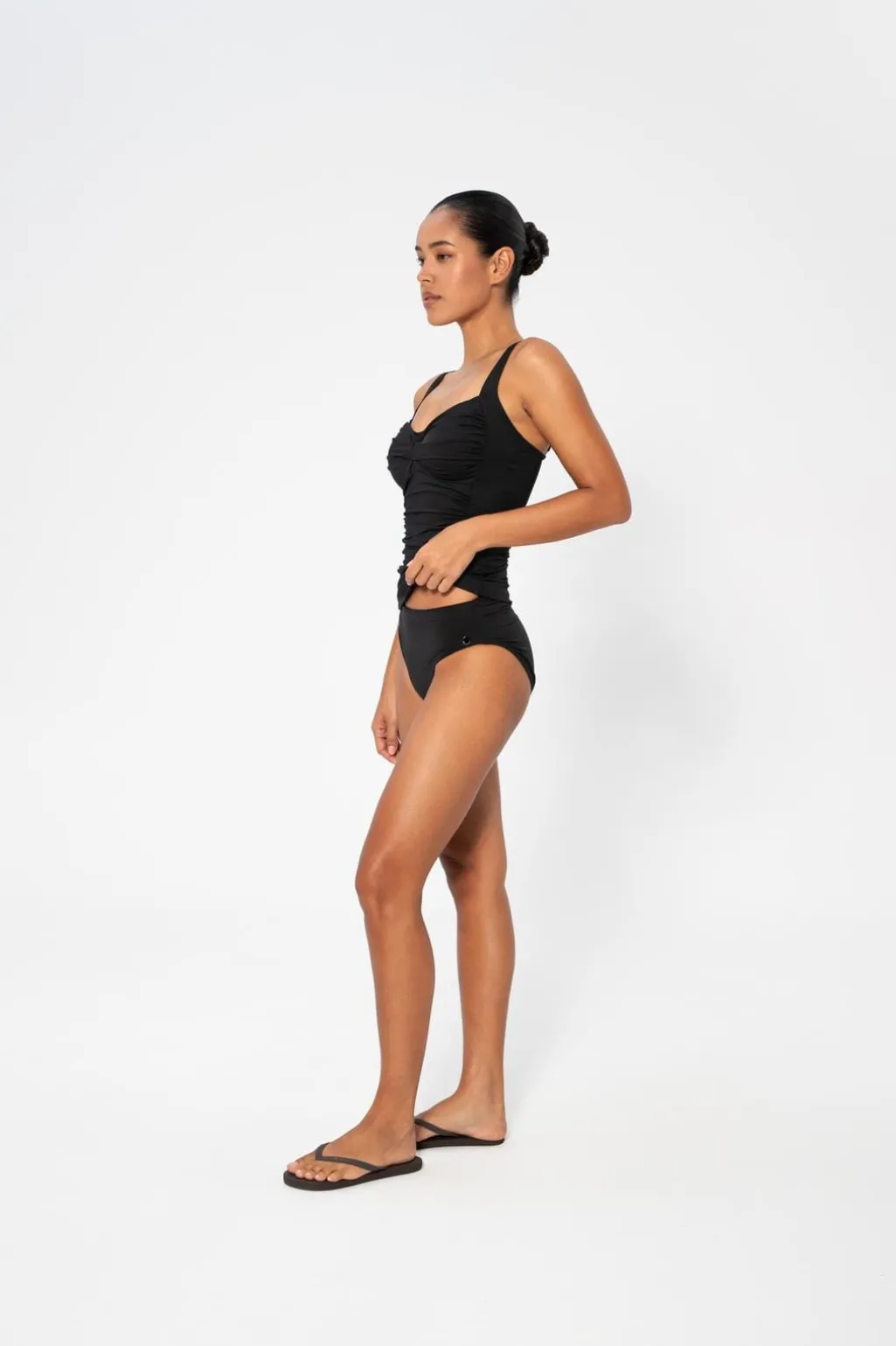 Ravenna Solid Tankini Bikini Top Pews2140