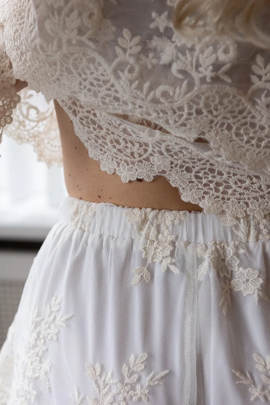 Rikke V Lace Skorts 170072