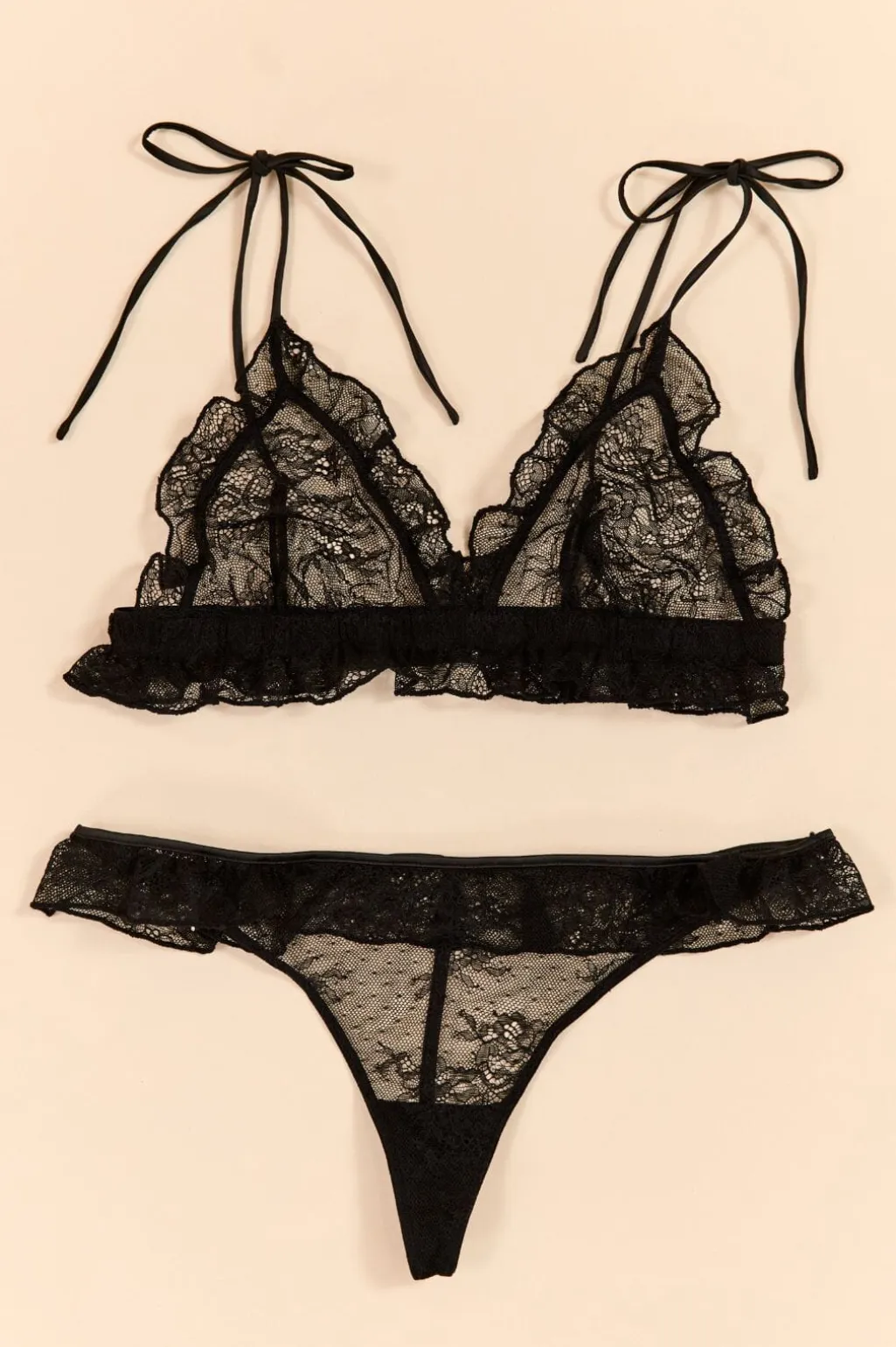 Rtunpadded Triangle Bralette 116385100