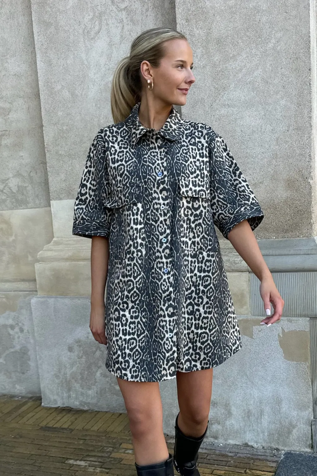 Seldaic Shirt Dress