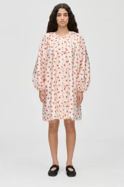 Sg2067 Flat Textured Poly, Voluminous Bow Dresssg-ps26-d150-2067