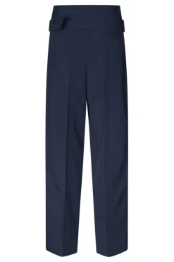 Sg2435 Pinstripe Tailoring, Belted Tailored Pantssg-aw25-p113-2435