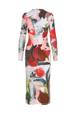 Sg2244 Stocking Jersey, Pullover Long Sleeve Midi Dresssg-ps26-d074-2244