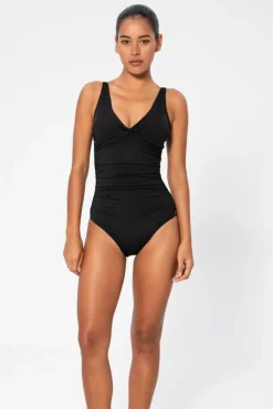 Simi Solid Swimsuit Recycled Swimsuit Pews2129