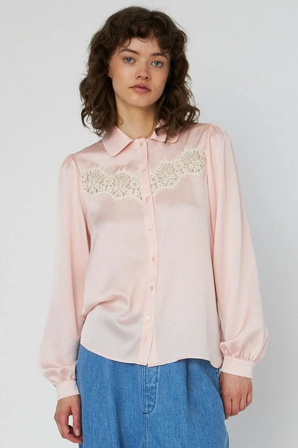 Sndelicate Lace Shirtcp54-2308