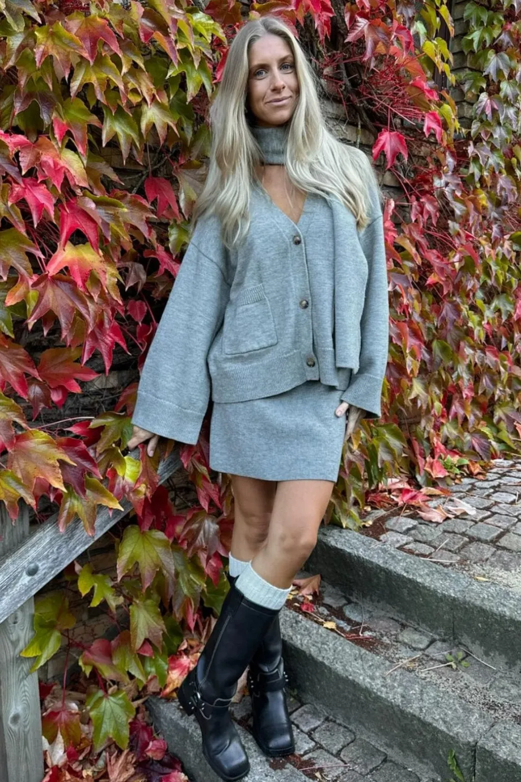 Sofieic Knit Skirt 1189