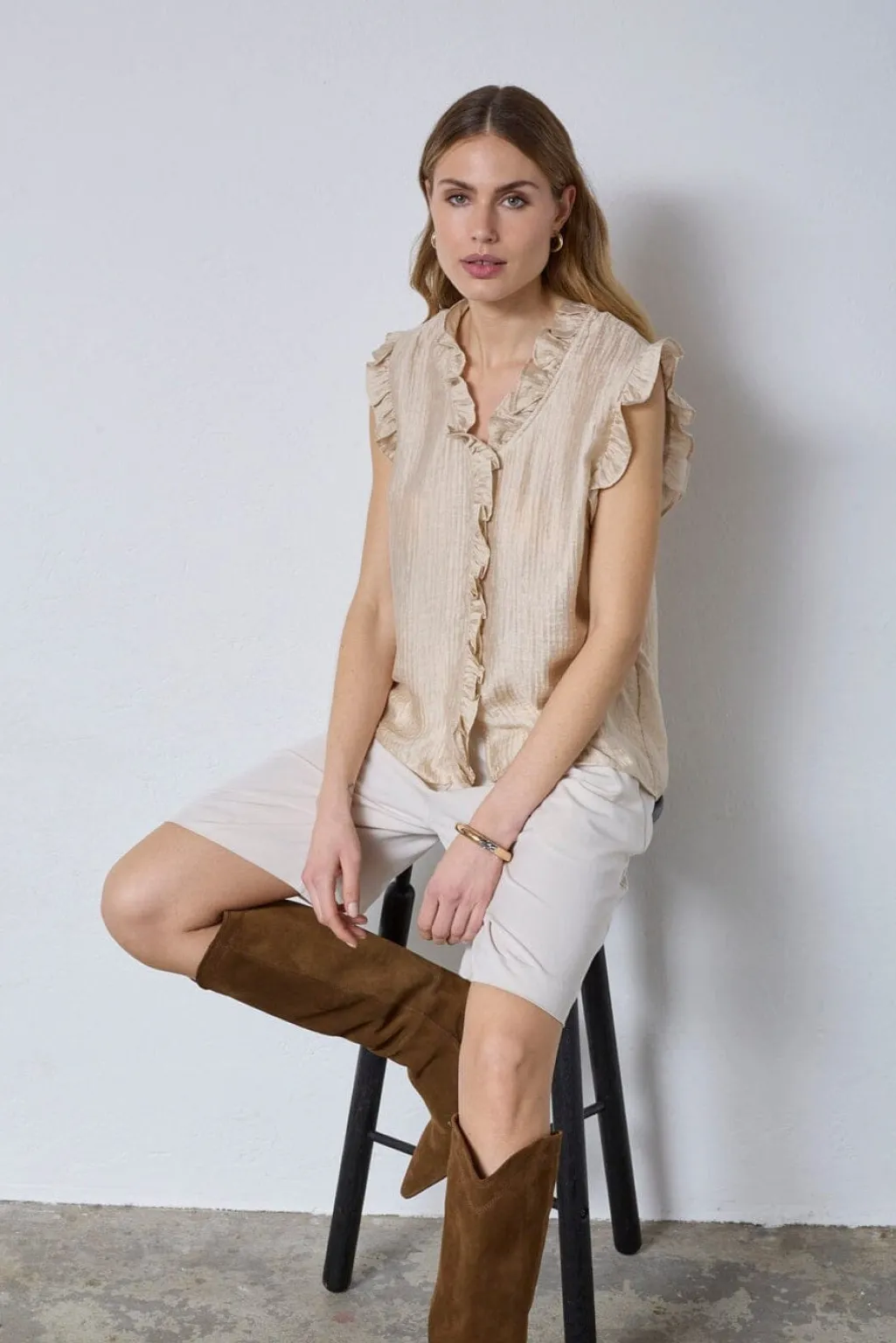 Tassycc Frill Top 45161