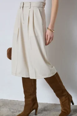 Terrycc Pleat Bermuda 41205