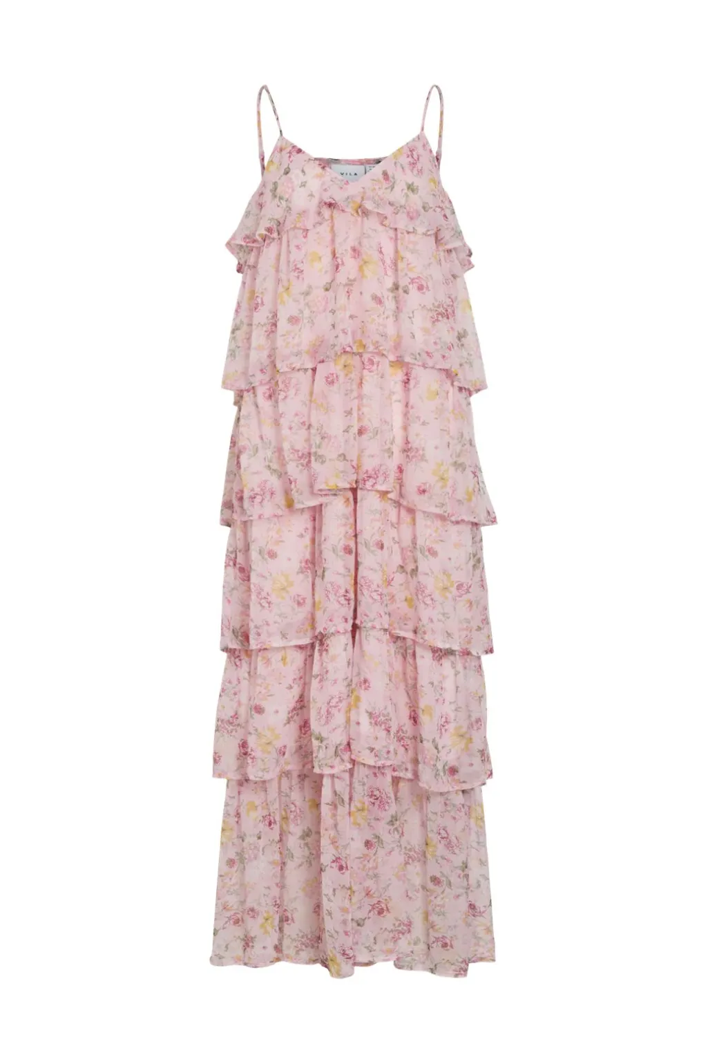 Viharley Ruffle Maxi Dress