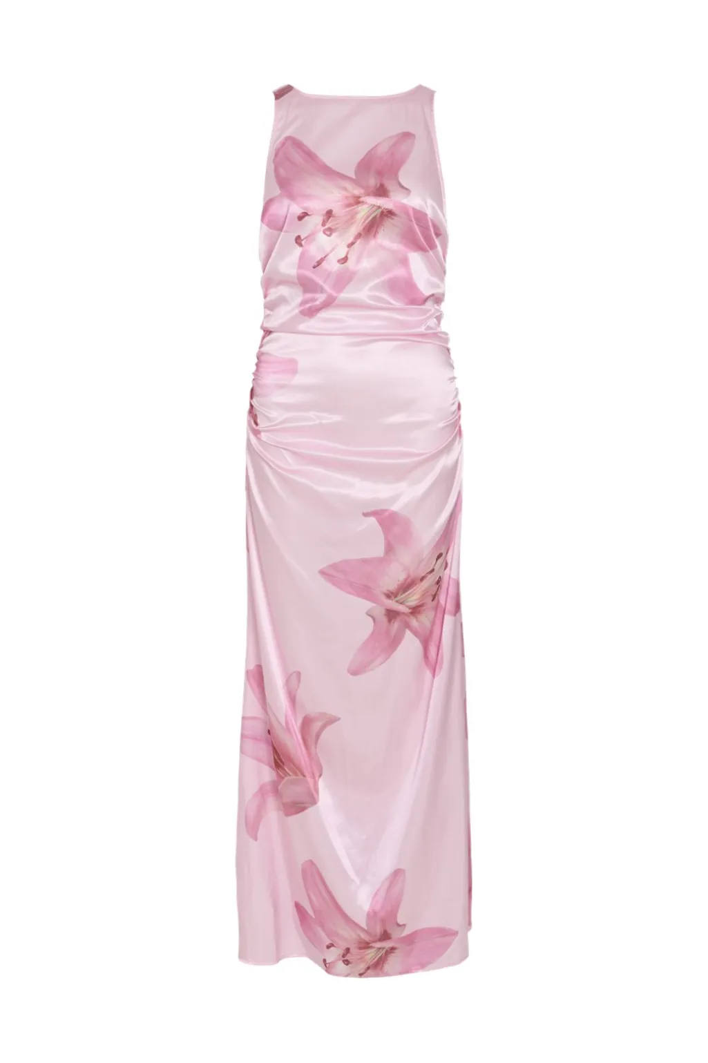 Viivory S/L U-Neck Ankle Dress/Dc/Ka
