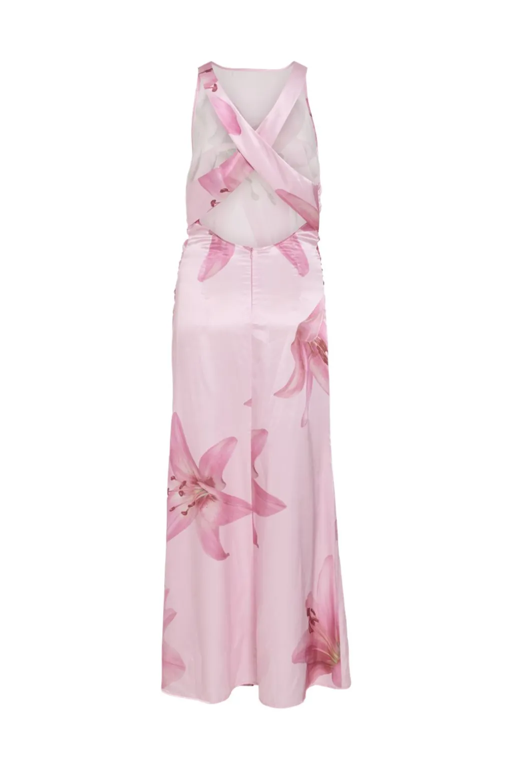 Viivory S/L U-Neck Ankle Dress/Dc/Ka