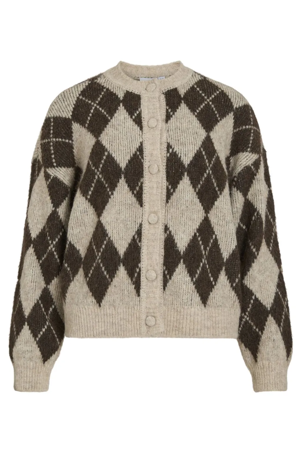 Vikarley L/S Button Detail Cardigan