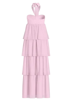 Vilea Halterneck Layered Dress/Dc/Ka
