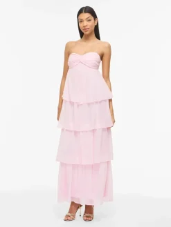 Vilea Halterneck Layered Dress/Dc/Ka