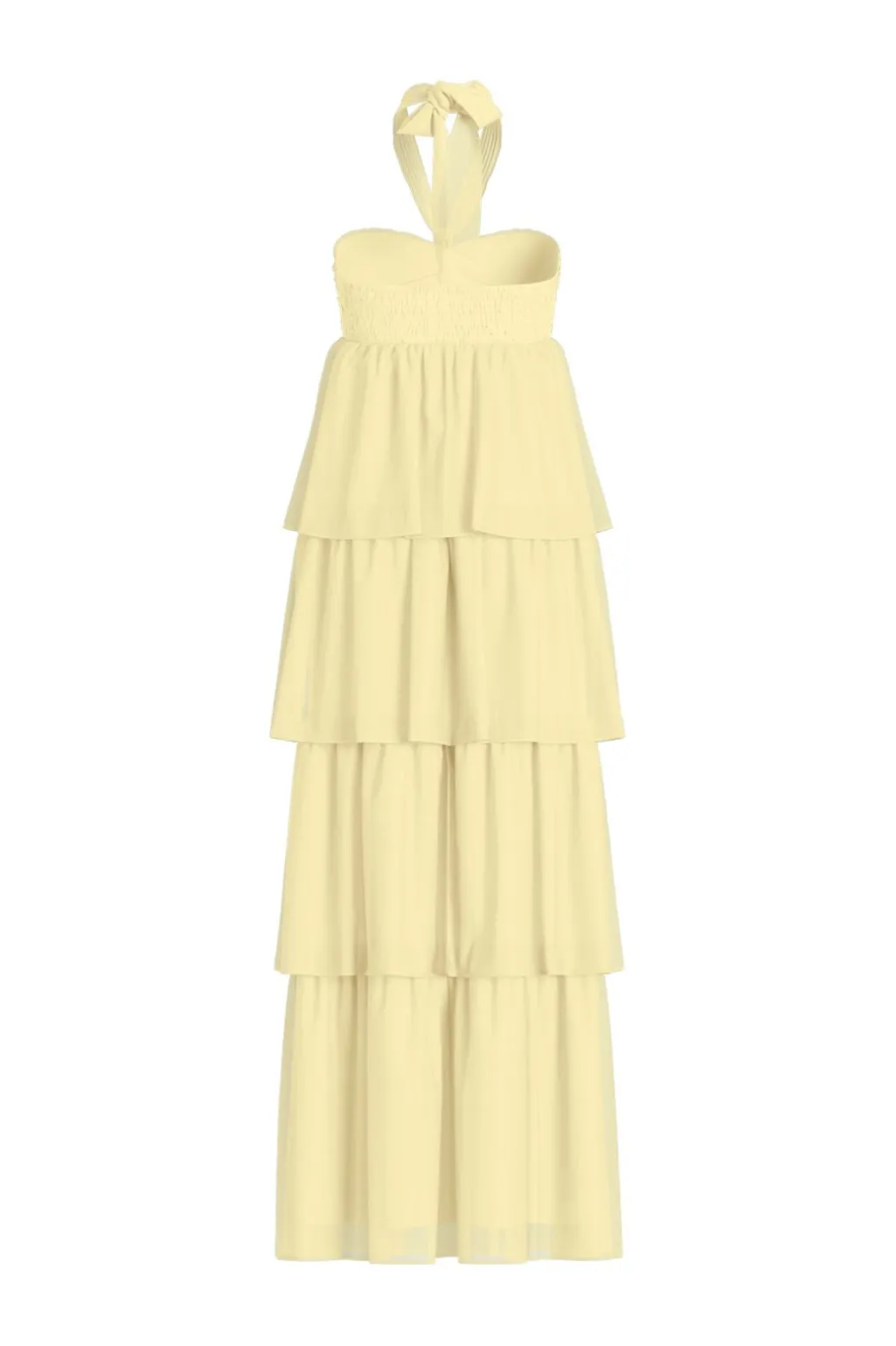 Vilea Halterneck Layered Dress/Dc/Ka