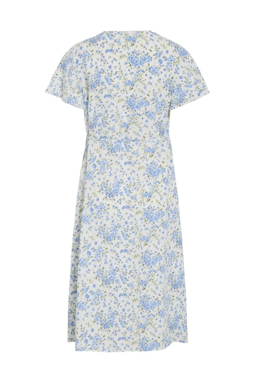 Vilovie S/S Wrap Midi Dress