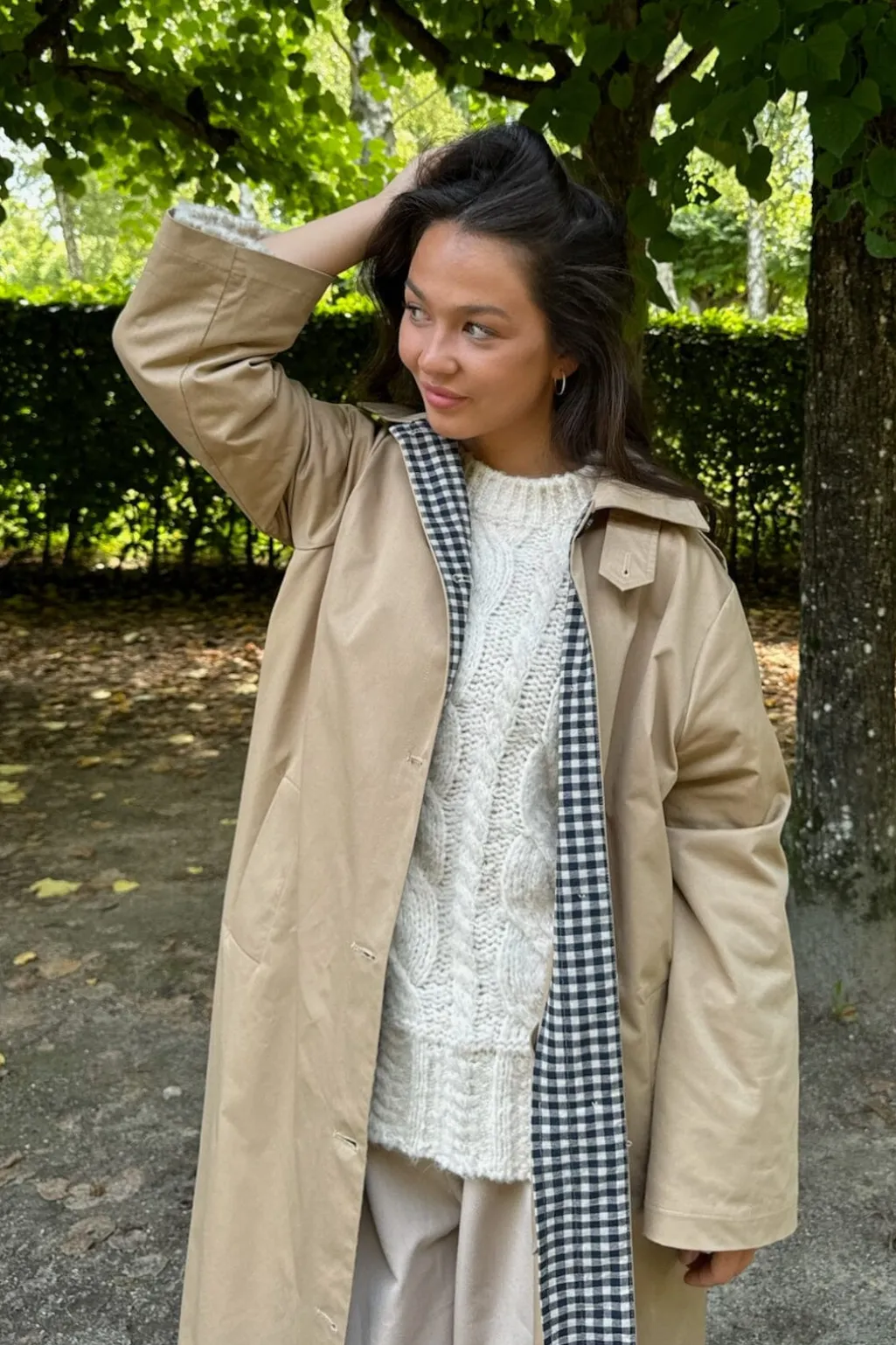 Violaic Trenchcoat