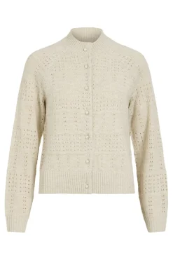 Visapna O-Neck L/S Knit Cardigan/Pb