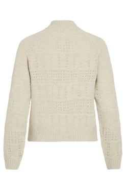 Visapna O-Neck L/S Knit Cardigan/Pb