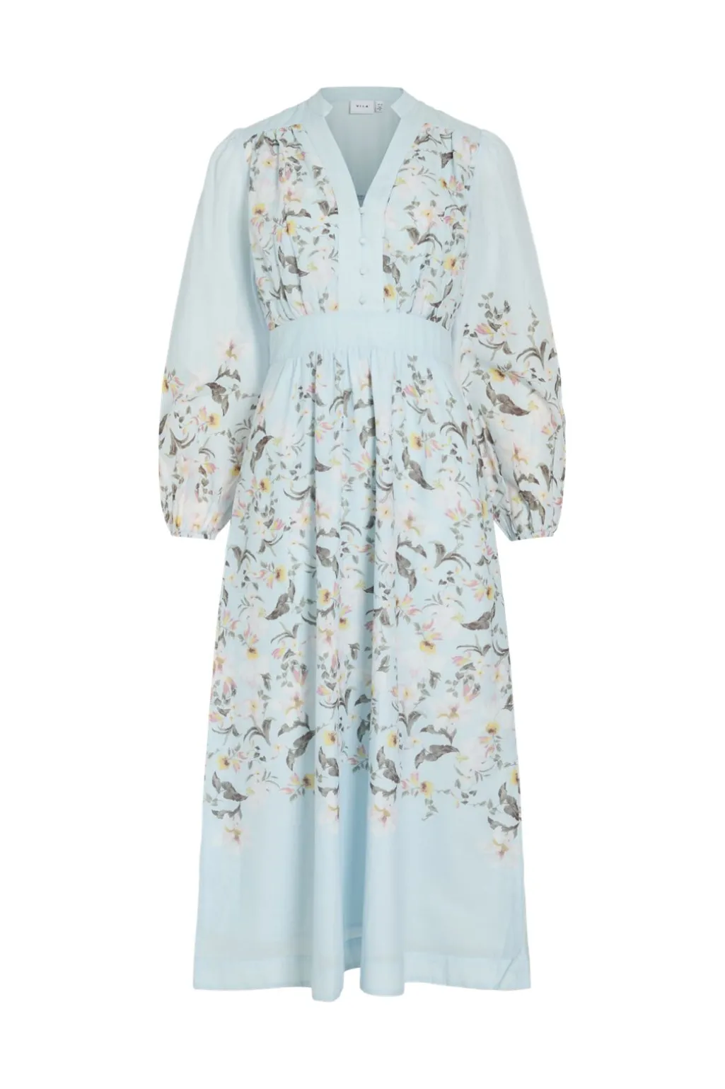 Vizanila Gil L/S Midi Dress/Dc/Ln