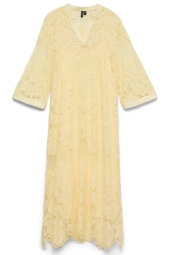 Vmmaya Lace 7/8 V-Neck Dress