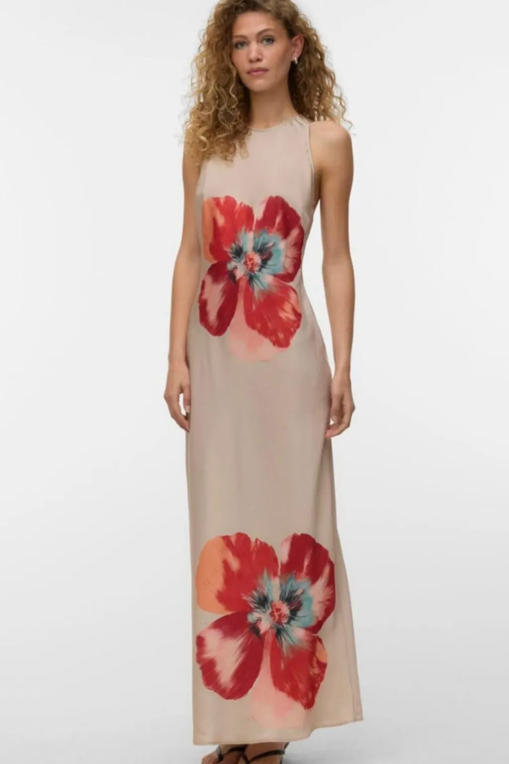 Vmreba Hibisca Ankle Sl Dress