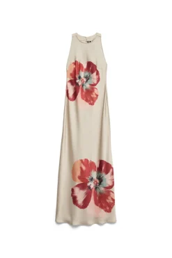 Vmreba Hibisca Ankle Sl Dress