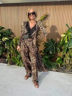 Vscomfy Leopard Pants