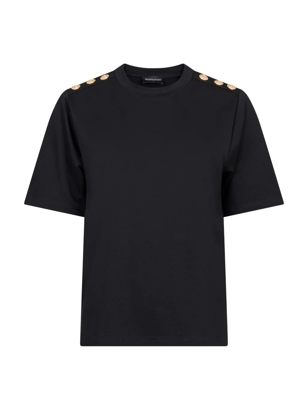 Vsgold Button Casual T-shirt