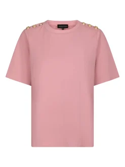 Vsgold Button Casual T-Shirt 162366