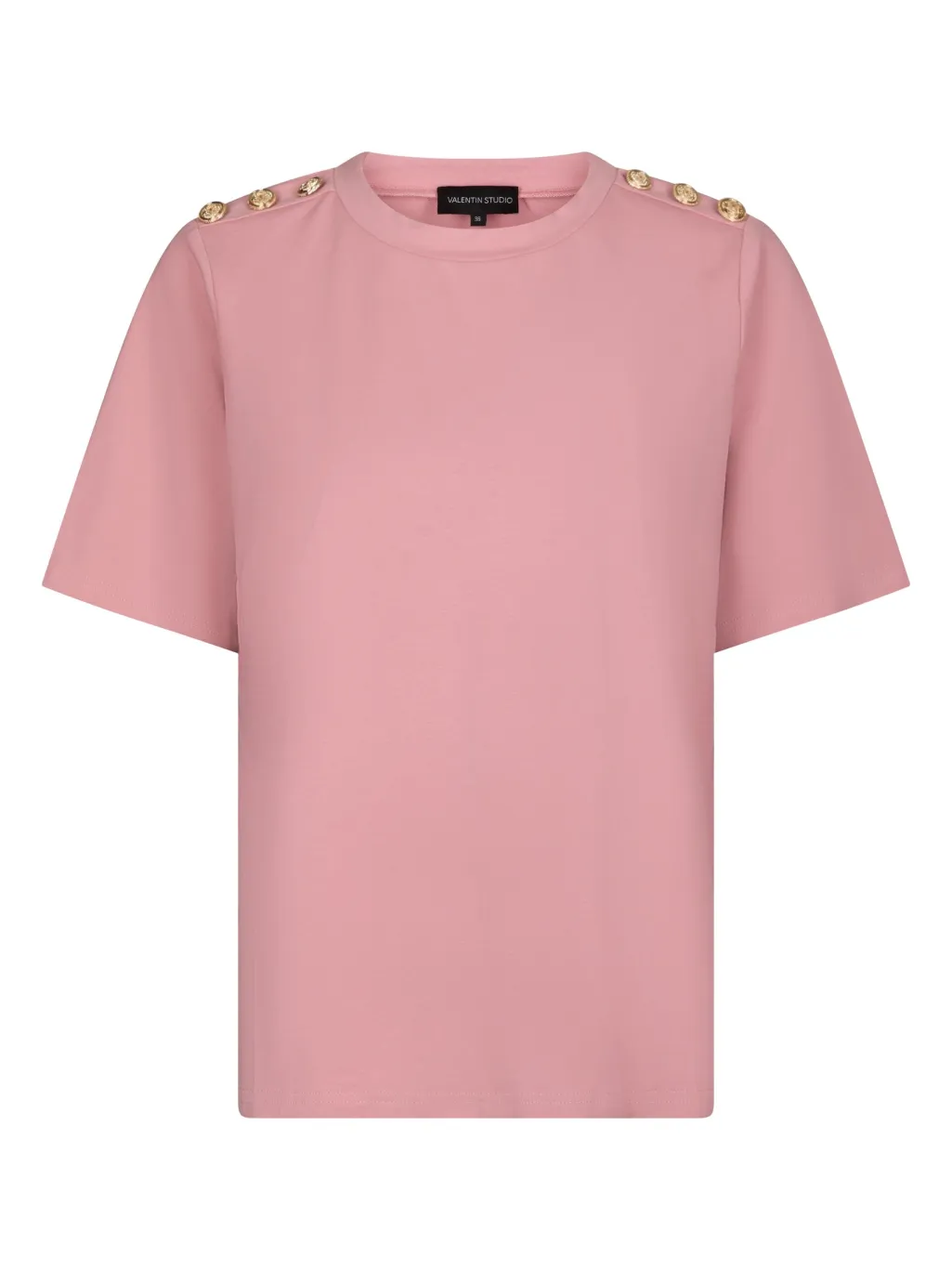 Vsgold Button Casual T-Shirt 162366