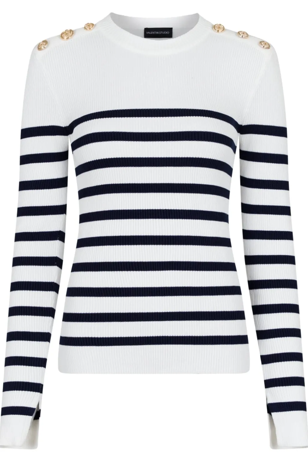 Vsgold Button Knit Blouse