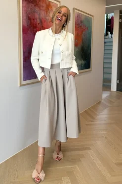 Vspleated Skirt