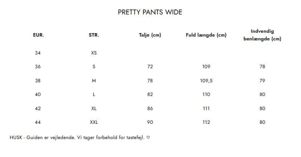 Vspretty Pants Wide 163193