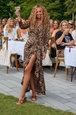 Vssenorita Leopard Dress
