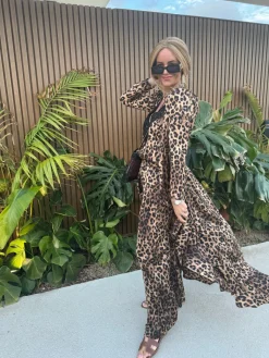 Vssenorita Leopard Dress