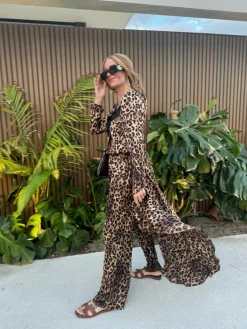 Vssenorita Leopard Dress